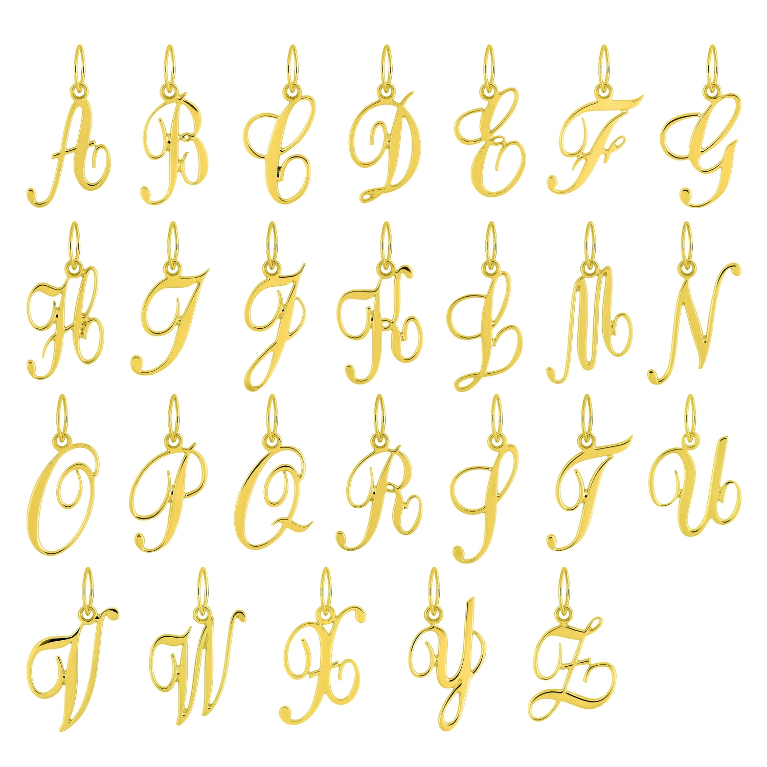 Pendentif Initiale - Or Jaune 18ct 2 Pendentif Initiale - Or Jaune 18ct -Mikado Soldes Magasin 2930 grille product