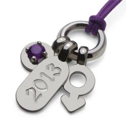 Mikado Pendentif Pogo - Argent Massif