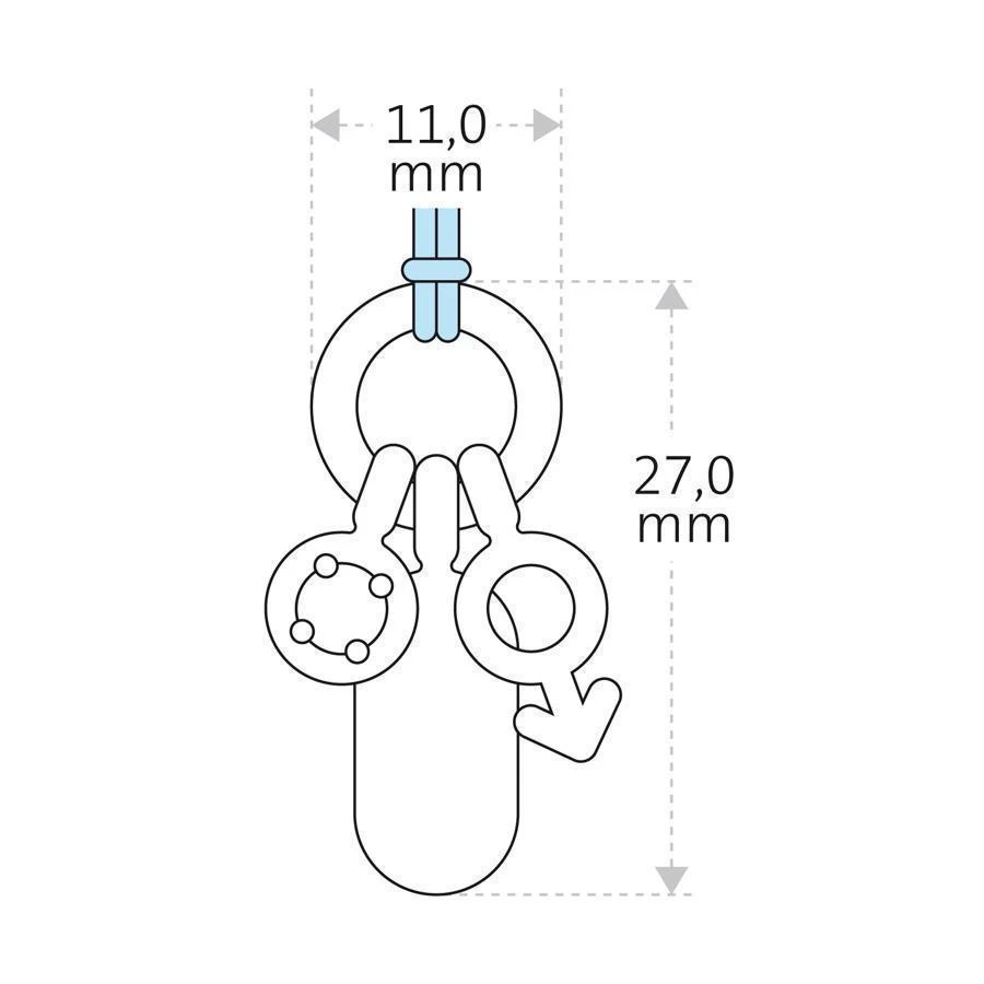 Mikado Pendentif Pogo - Argent Massif 13 Mikado Pendentif Pogo - Argent Massif – Image 11