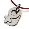 Mikado Pendentif Sex Symbol Girl - Argent Massif -Mikado Soldes Magasin 61143 product