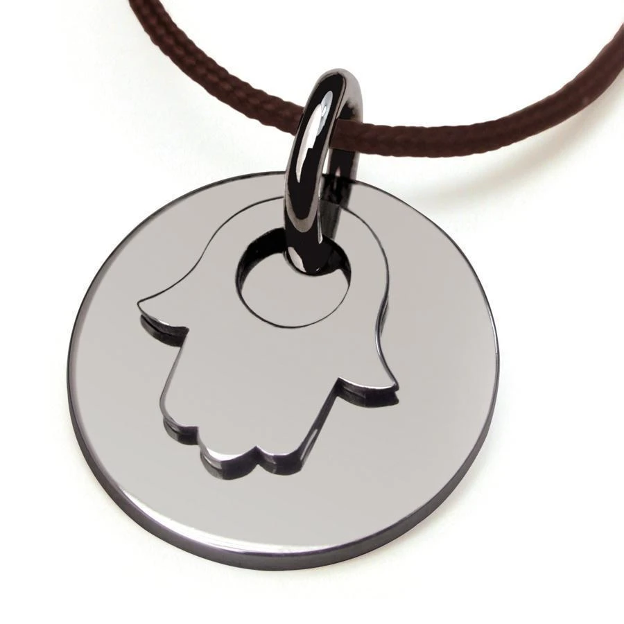 Mikado Pendentif Believe Main De Fatma - Argent Massif 3 Mikado Pendentif Believe Main De Fatma - Argent Massif