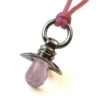 Mikado Pendentif Dummy Quartz Rose - Argent Massif 1 Mikado Pendentif Dummy Quartz Rose - Argent Massif -Mikado Soldes Magasin 61787 product