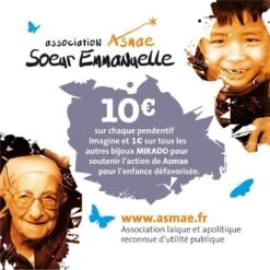 Mikado Pendentif Dummy Quartz Rose - Argent Massif -Mikado Soldes Magasin 61822 product