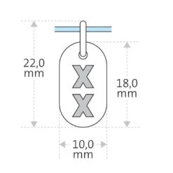 Mikado Pendentif Génétix Fille XX - Argent Massif 17 Mikado Pendentif Génétix Fille XX - Argent Massif -Mikado Soldes Magasin 62711 product