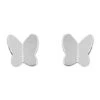 Boucles D'oreilles Papillons - Vis - Or Blanc 18ct -Mikado Soldes Magasin 8boucles oreilles papillons 202GV product