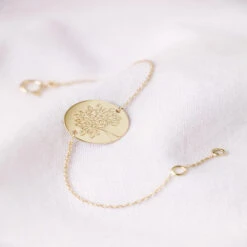 Gourmette Arbre De Vie - Or Jaune 18ct -Mikado Soldes Magasin A18819 webHD product