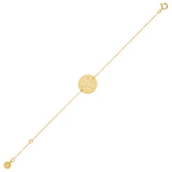 Gourmette Arbre De Vie LuluCastagnette - Diamant & Or Jaune 9ct -Mikado Soldes Magasin A72119 product