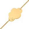 Gourmette Bébé Nuage - Diamant & Or Jaune 18ct -Mikado Soldes Magasin D26013 thumb 03 product