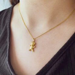 Pendentif Ourson - Or Jaune 9ct -Mikado Soldes Magasin IMG 5345 copie product 1
