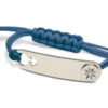 Mikado Bracelet "I Am A Boy" Star - Diamant- Argent Massif -Mikado Soldes Magasin IamBoyBracBtObOmb product