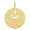 Médaille Ancre Ajourée - Or Jaune 18ct -Mikado Soldes Magasin P149 product