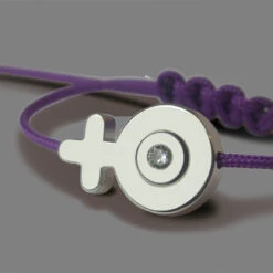 Mikado Bracelet SexSymbol Boy - Argent Massif -Mikado Soldes Magasin SexSymbBracGirlDiamObOmb product 1