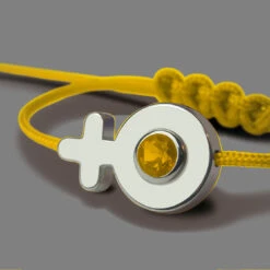 Mikado Bracelet SexSymbol Girl - Argent Massif -Mikado Soldes Magasin SexSymbolBracGirlCitrObOmb product