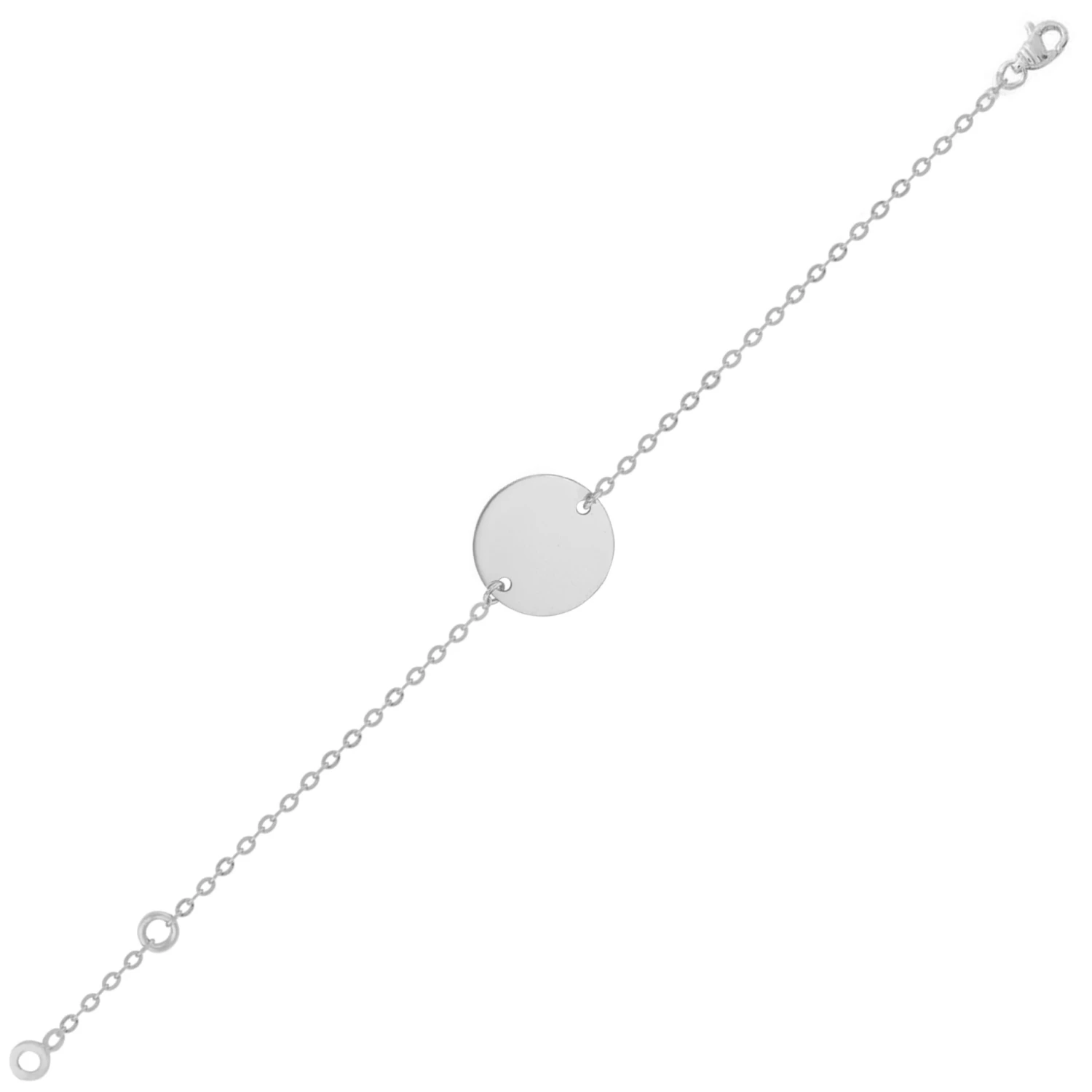 Gourmette Jeton - Argent Massif 4 Gourmette Jeton - Argent Massif – Image 2