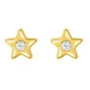 Boucles D'oreilles étoiles Zirconum - Puces - Or Jaune 9ct -Mikado Soldes Magasin boucle oreille enfant etoile orjaune 29sp99jz mini product