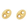 Boucles D'oreilles Grains De Café - Puces - Or Jaune 9ct -Mikado Soldes Magasin boucle oreille grain cafe 8379.1 product xl product
