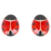 Boucles D'oreilles Coccinelles Rouges - Vis - Or Jaune 9ct 1 Boucles D'oreilles Coccinelles Rouges - Vis - Or Jaune 9ct -Mikado Soldes Magasin boucles oreilles enfant coccinelle rouge product