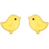 Boucles D'oreilles Poussins - Vis - Or Jaune 9ct -Mikado Soldes Magasin boucles oreilles oiseau S12 28005 2 product