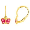 Boucles D'oreilles Papillon- Dormeuses - Or Jaune 9ct 1 Boucles D'oreilles Papillon- Dormeuses - Or Jaune 9ct -Mikado Soldes Magasin boucles oreilles papillon 9K8540 product