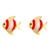 Boucles D'oreilles Poissons - Vis - Or Jaune 18ct -Mikado Soldes Magasin boucles oreilles poisson 8031V product