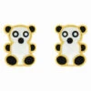 Boucles D'oreilles Panda - Vis - Or Jaune 18ct -Mikado Soldes Magasin boucles orielles panda 8571 1V product xl product