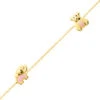Bracelet Enfant Animaux - Or Jaune 18ct 1 Bracelet Enfant Animaux - Or Jaune 18ct -Mikado Soldes Magasin bracelet enfant animaux or R 609 03 product