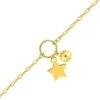 Bracelet étoile - Or Jaune 9ct -Mikado Soldes Magasin bracelet enfant etoile 497133 00 product