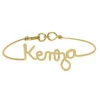 Bracelet Jonc Prénom - Gold Filled 14ct -Mikado Soldes Magasin bracelet prenom goldfilled 03 product