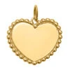 Pendentif Coeur Boules - Or Jaune 18ct -Mikado Soldes Magasin coeur boules or jaune product