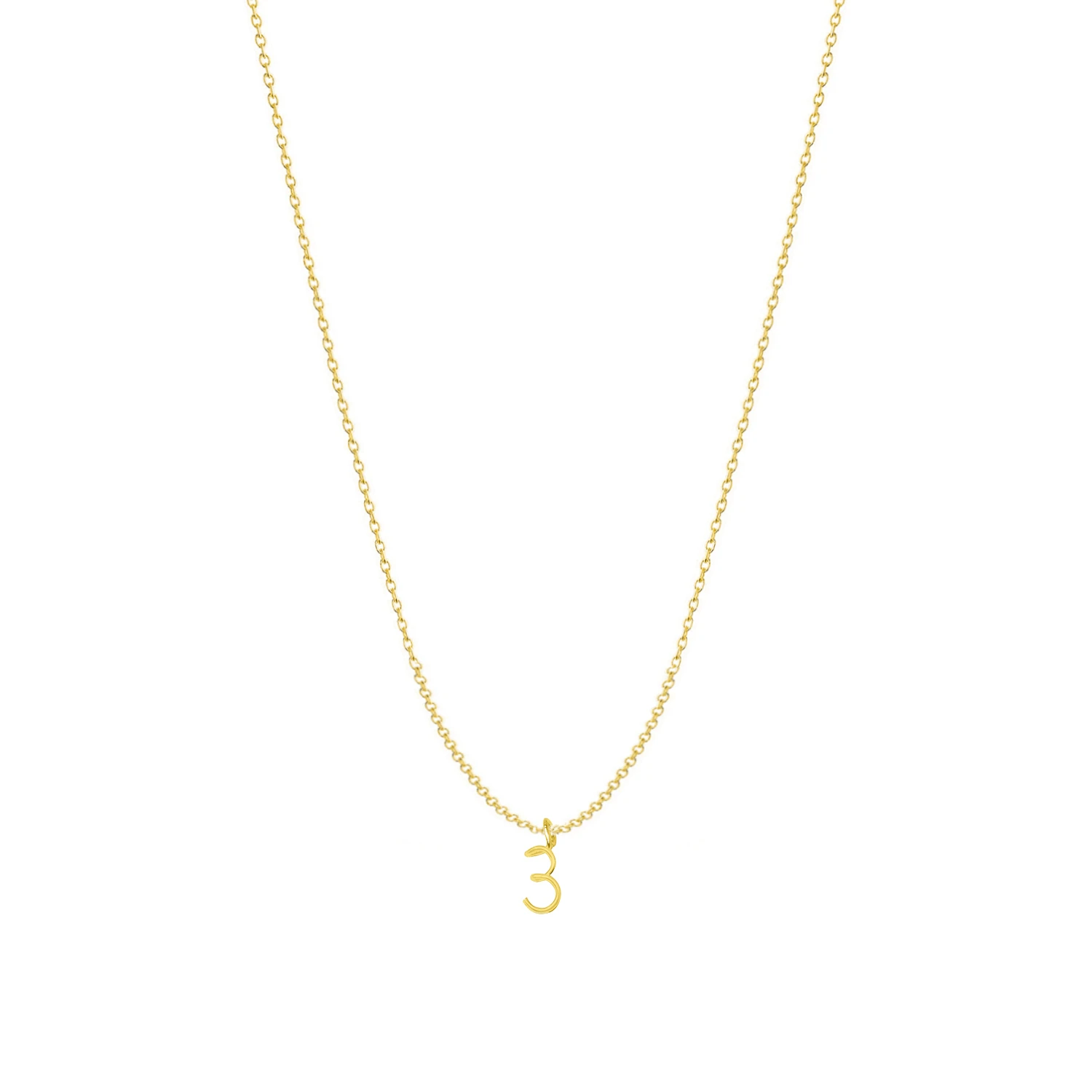 Collier Numéro - Gold Filled 14ct 6 Collier Numéro - Gold Filled 14ct – Image 4