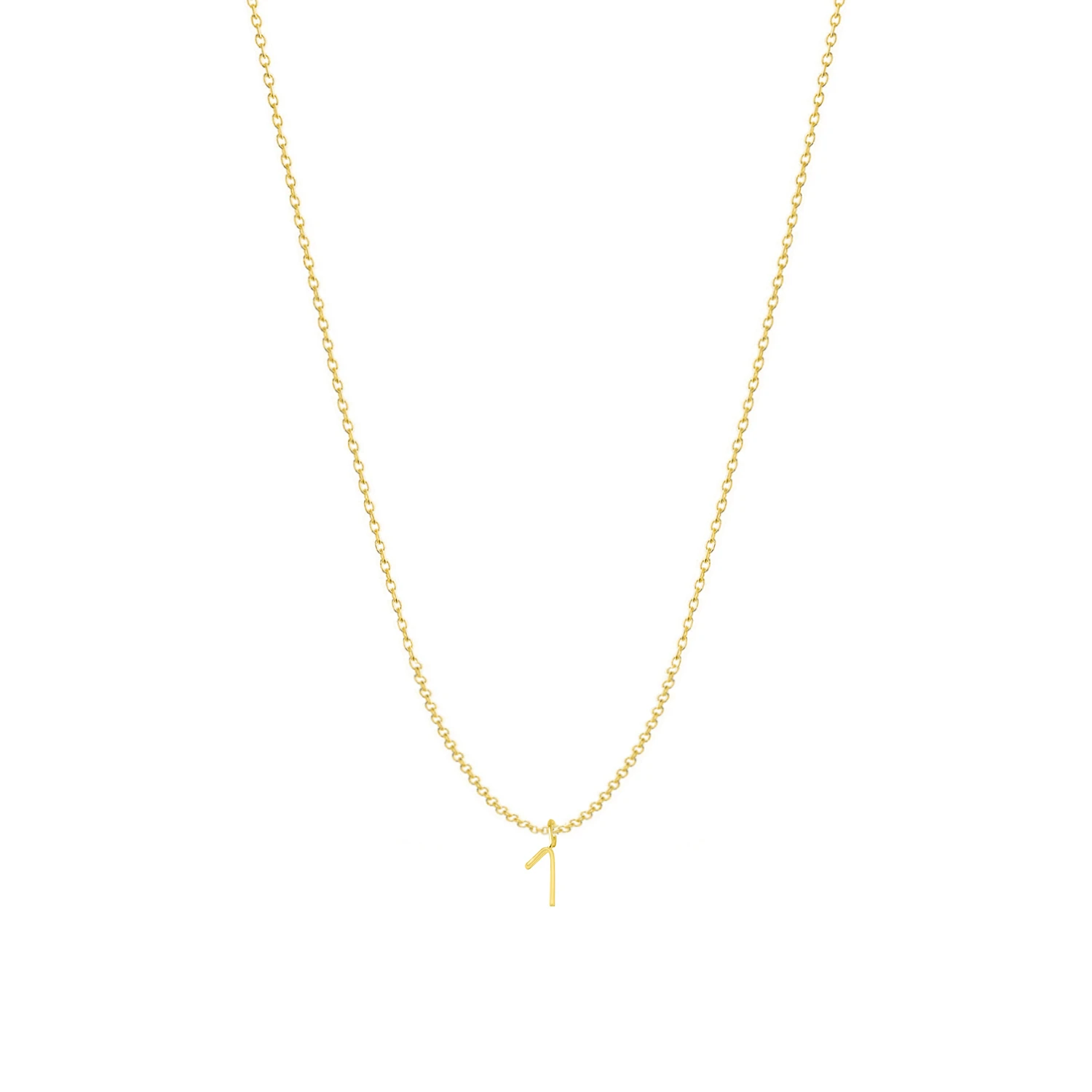 Collier Numéro - Gold Filled 14ct 4 Collier Numéro - Gold Filled 14ct – Image 2