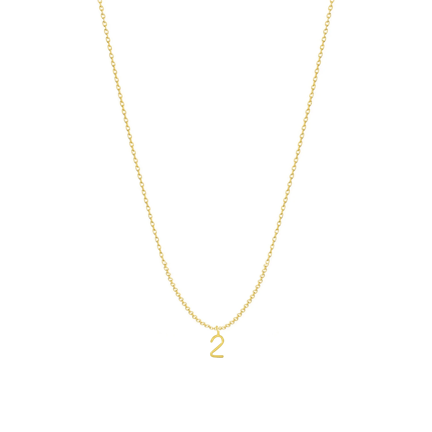 Collier Numéro - Gold Filled 14ct 5 Collier Numéro - Gold Filled 14ct – Image 3