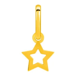 Pendentif étoile Ajourée - Or Jaune 18ct