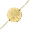 Gourmette Arbre De Vie - Or Jaune 18ct -Mikado Soldes Magasin gourmette arbre de vie or A18819 03 product