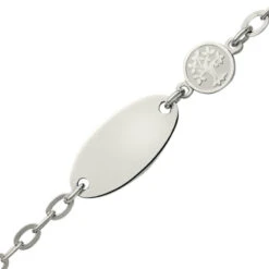 Gourmette Bébé Arbre De Vie - Argent Massif