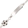 Gourmette Bébé Ballon De Football - Argent Massif -Mikado Soldes Magasin gourmette bebe ballon football ID05 03 product