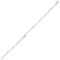 Gourmette Bébé Cheval Alterné Triple - Argent Massif -Mikado Soldes Magasin gourmette bebe cheval alterne argent 2 product xl product