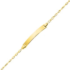 Gourmette Bébé Cheval - Or Jaune 18ct