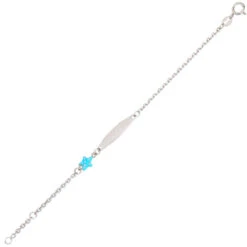 Gourmette Bébé étoile - Argent Massif 7 Gourmette Bébé étoile - Argent Massif -Mikado Soldes Magasin gourmette bebe etoile ID160 product xl product