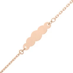 Gourmette Bébé Nuage - Or Rose 18ct