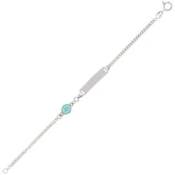 Devant -Mikado Soldes Magasin gourmette enfant bouton bleu ID09 product xl product