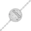 Gourmette Petit Prince Sur Sa Planète - Argent Massif -Mikado Soldes Magasin gourmette laser 2B thumb 2B mousqueton argent 03 copie product