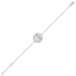 Gourmette Petit Prince Sur Sa Planète - Argent Massif -Mikado Soldes Magasin gourmette lpp planete copie product