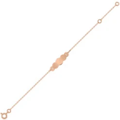 Devant -Mikado Soldes Magasin gourmette or rose nuage product xl product