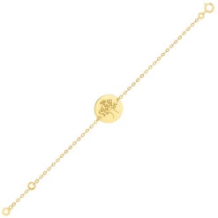 Gourmette Bébé Arbre De Vie - Or Jaune 9ct -Mikado Soldes Magasin gourmettre arbre de vie2 product 1