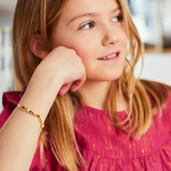 Jonc LuluCastagnette - Or Jaune 9ct -Mikado Soldes Magasin jonc lulucastagnette B22415 product