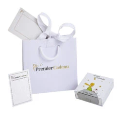Gourmette Bébé Petit Prince Au Renard - Or Blanc 9ct -Mikado Soldes Magasin le petit prince 2 1 product 2