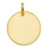 Médaille Dentelles - Or Jaune 9ct -Mikado Soldes Magasin medaille dentelles or jaune A16517 product