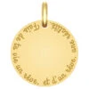 Médaille Fais De Ta Vie Un Rêve - Or Jaune 18ct 1 Médaille Fais De Ta Vie Un Rêve - Or Jaune 18ct -Mikado Soldes Magasin medaille fais de ta vie un reve product 2