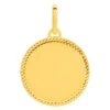 Médaille Contour Boules - Or Jaune 18ct 1 Médaille Contour Boules - Or Jaune 18ct -Mikado Soldes Magasin medaille or contour boules product